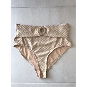 Cotton On Textured High Waist Bikini Bottom Swimwear
